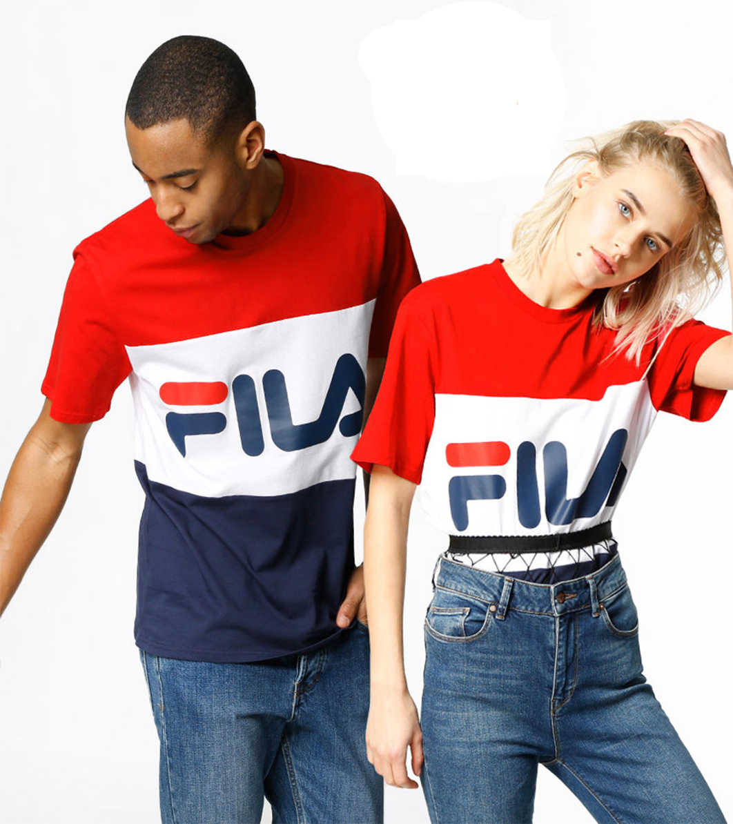 t shirt fila rosso