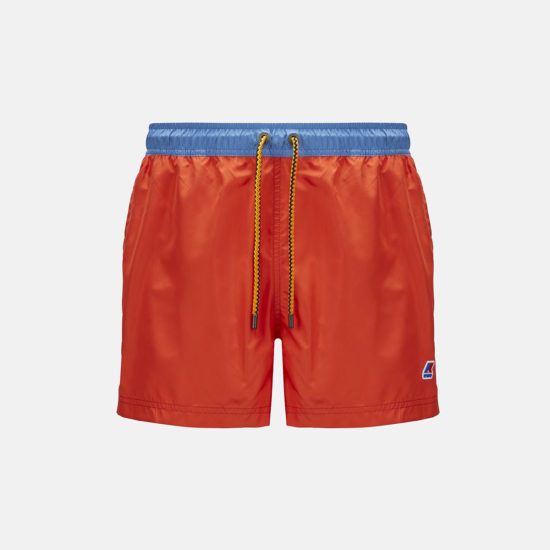 kway costume uomo hazel bicolor k61181w adj orange blue smoked